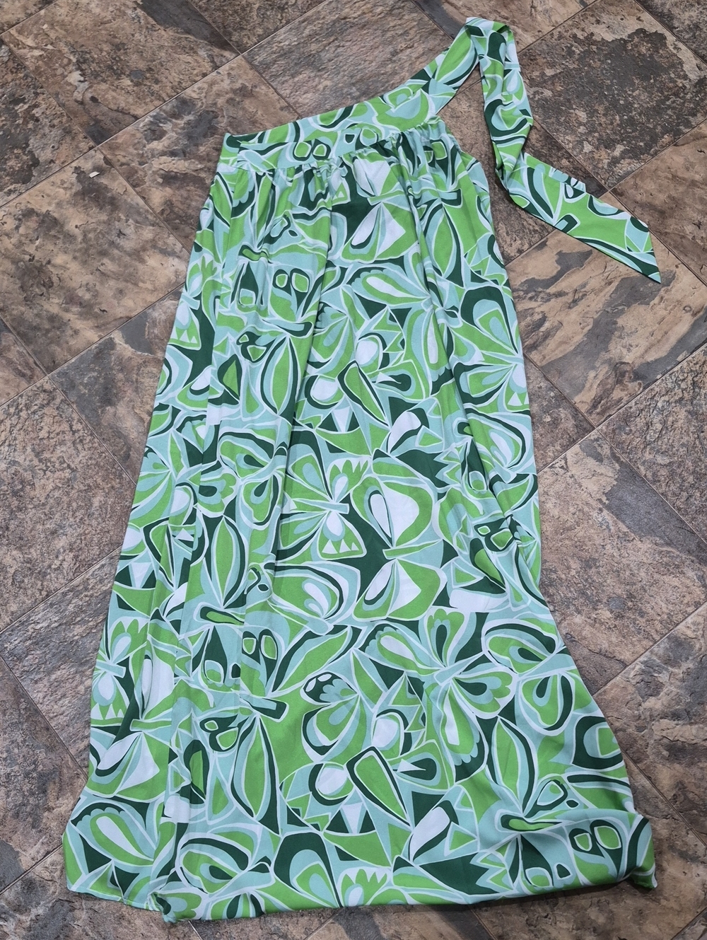 Aakaa One Shoulder Dress Med